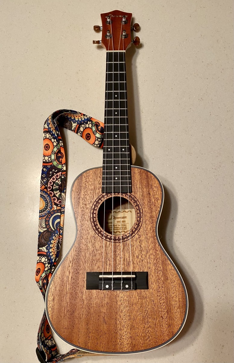 My new ukulele from Donner Deal!