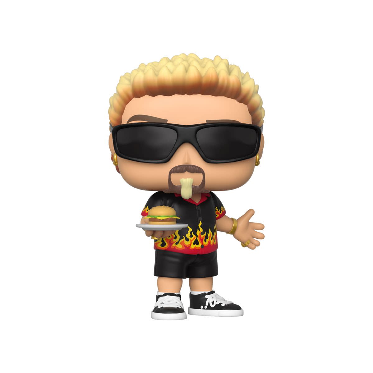 Guy Fieri is the host and star of many foodie shows and now he's got his own vinyl figure.