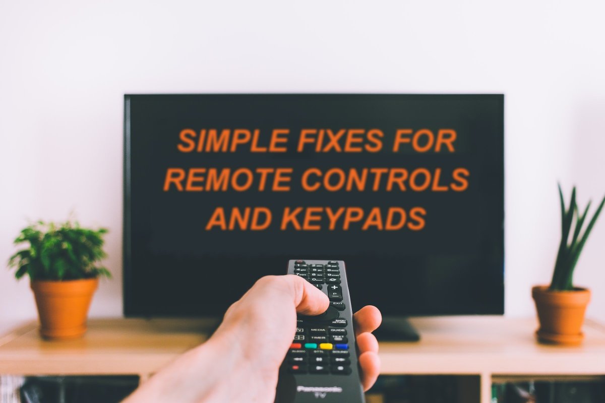 How to Repair a TV Remote Control or Alarm Keypad With Kitchen Foil