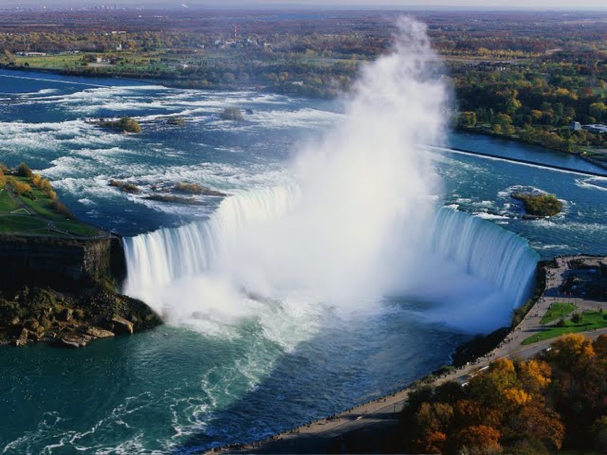 The Canadian part of Niagara Falls