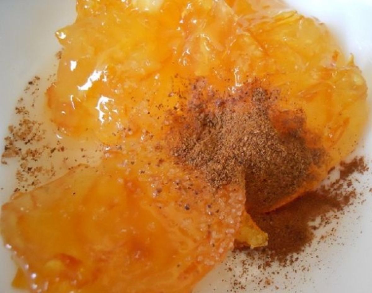 Marmalade,Lemon Juice and Spices