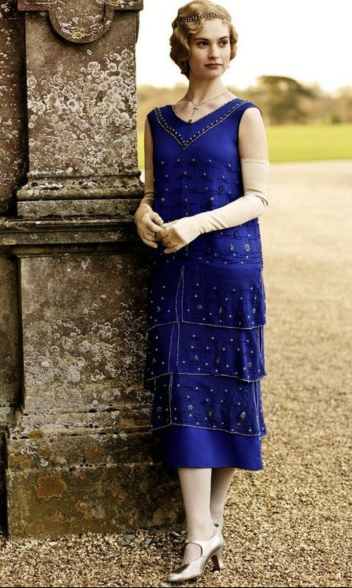 Lily James as Lady Rose MacClare, Downton Abbey Season 4 