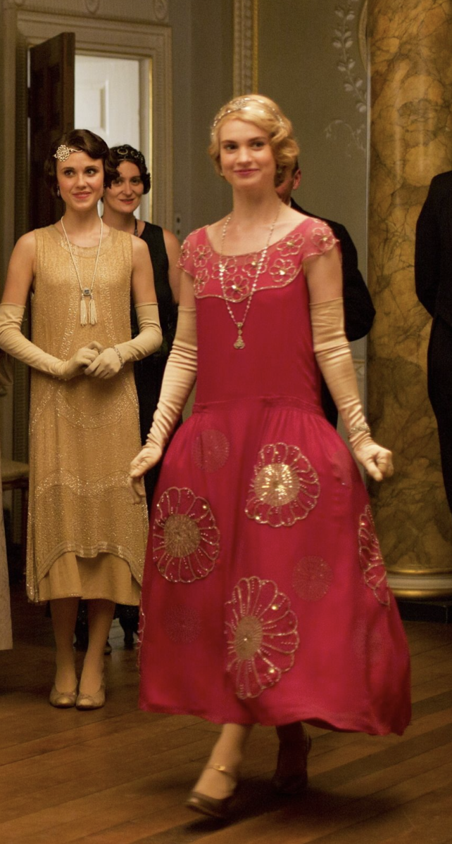 Lily James as Lady Rose MacClare, Downton Abbey Season 4