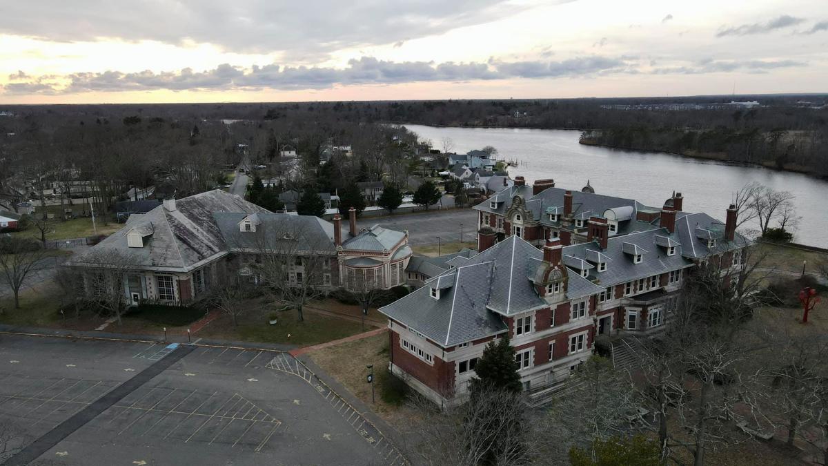 A deserted Dowling College in Oakdale has been subjected to numerous break-ins and vandalism since it was sold after the college went bankrupt in 2016.  