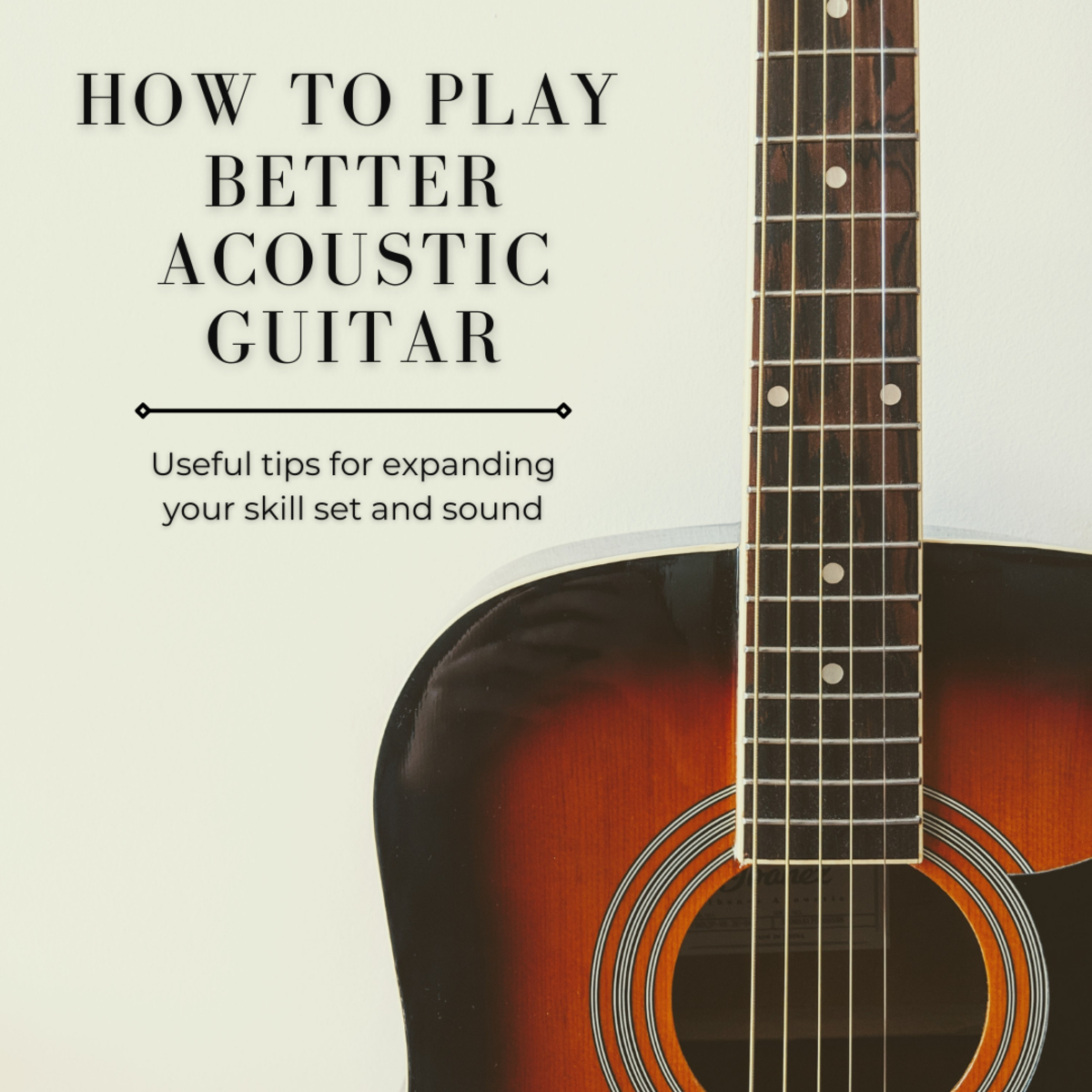 This article will offer some useful tips for how to build out your skill set with the acoustic guitar and expand your sound.