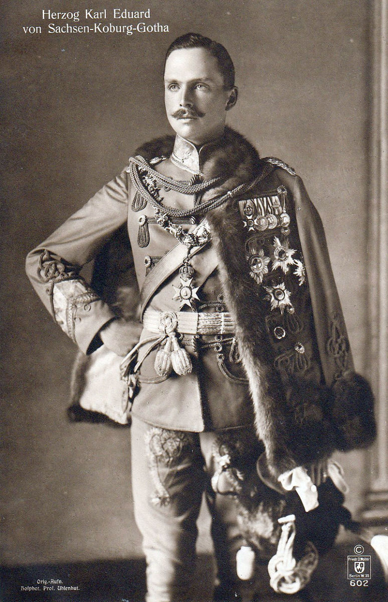 Charles Edward, Duke of Saxe-Coburg-Gotha. (1884-1954).