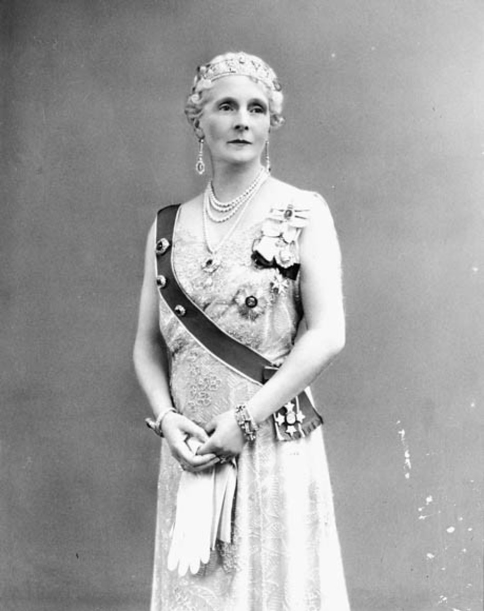 Princess Alice of Albany, later the Countess of Athlone. (1883-1981).