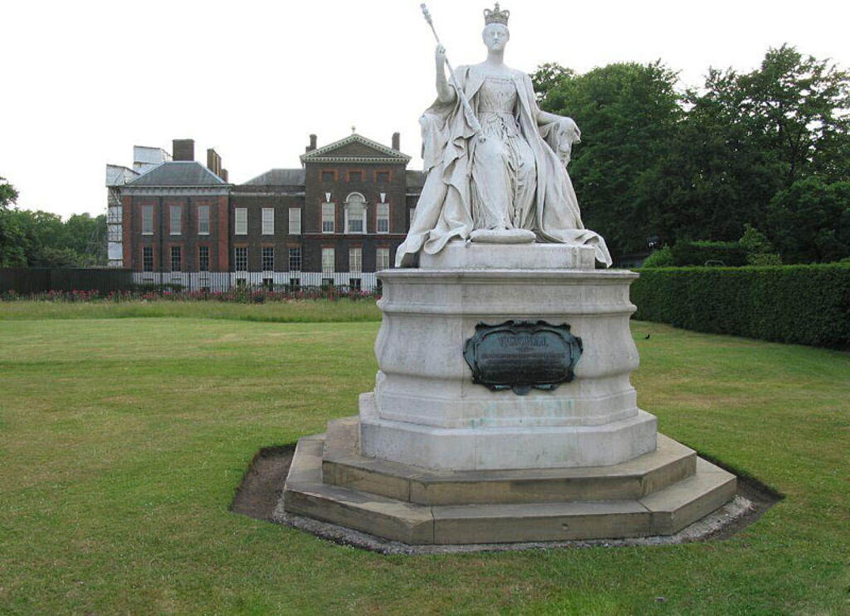 Queen Victoria's statue at Kensington Palace was sculpted by one of her daughters. Which one?