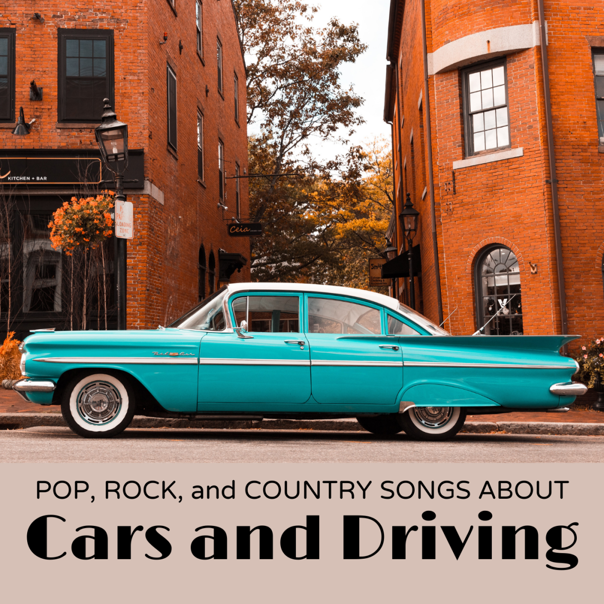 Cars represent freedom and youth for many Americans. Celebrate the automobile with a customized playlist. We have a long list of pop, rock, and country songs about cars and driving to get you started.
