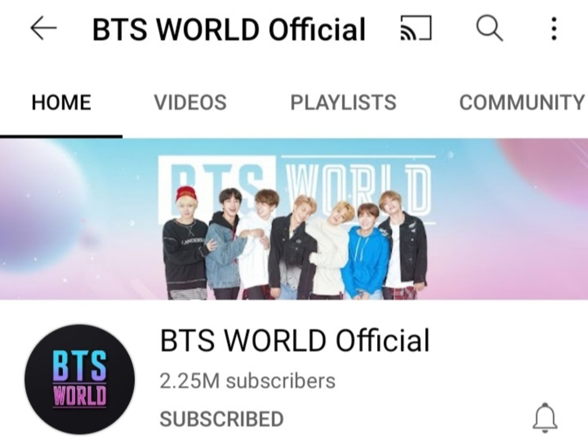 BTS WORLD OFFICIAL YouTube Channel