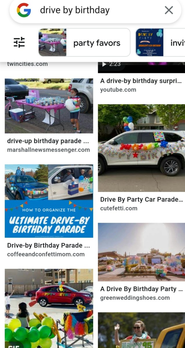 Images of Drive-by parties found on Google's search engine. 