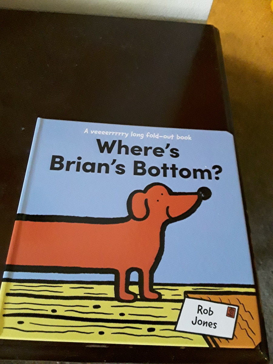 Math Skill of Measurement With Brian the Weiner Dog For Your Preschooler in Creative Board Book
