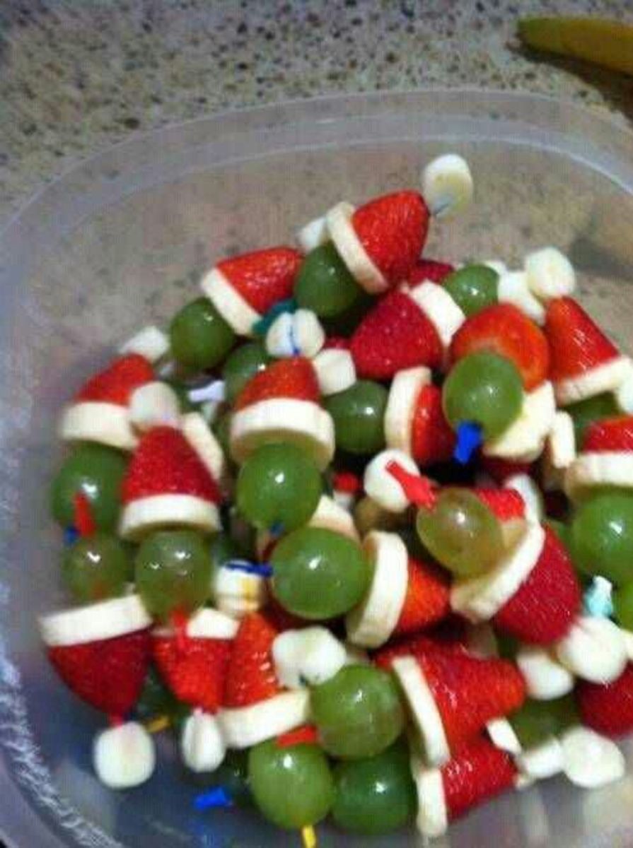 Fruit Santas