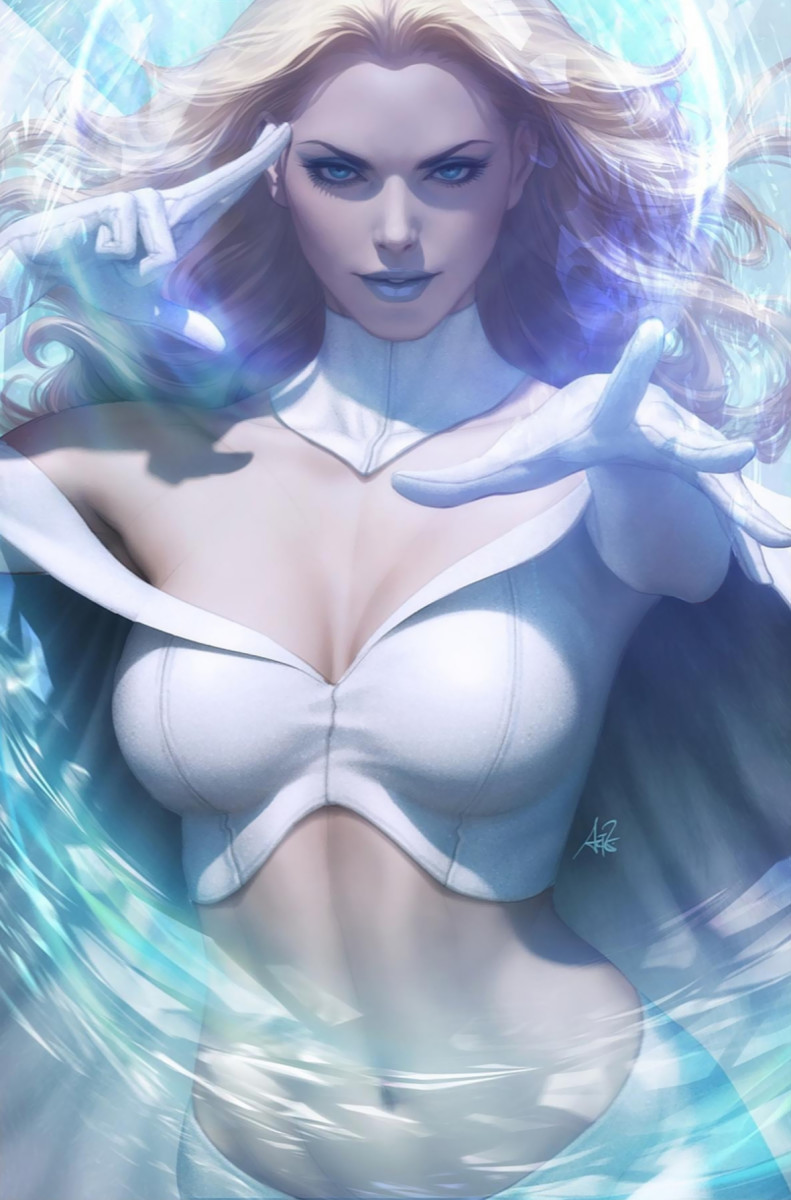 Emma Frost; the sexiest comic book character in the world.