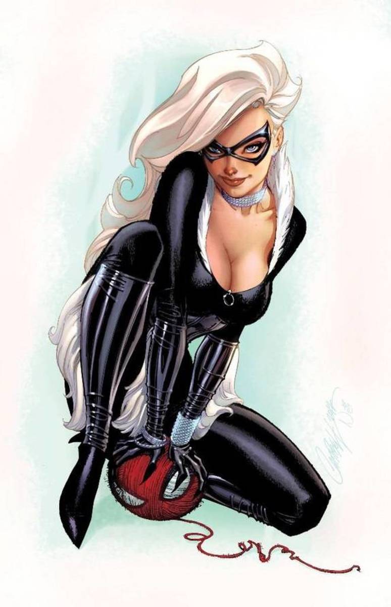 The incredibly sexy Black Cat (Felicia Hardy).