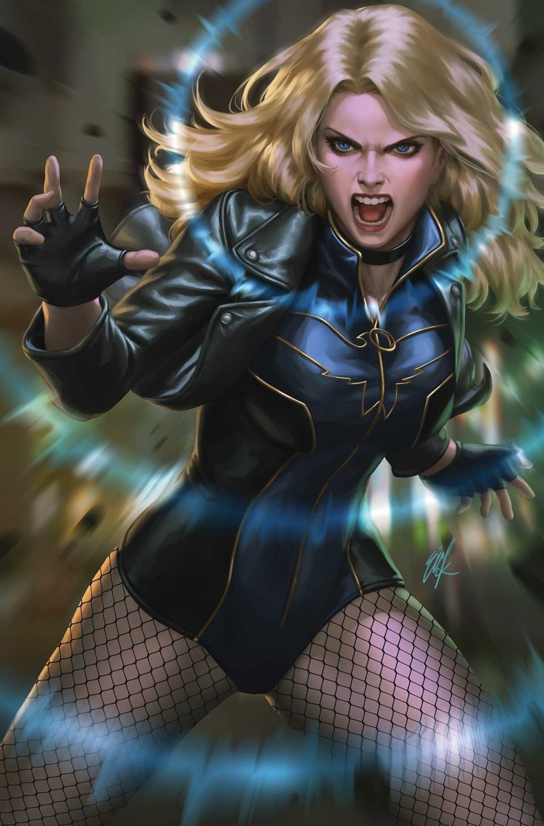 The lovely Black Canary.