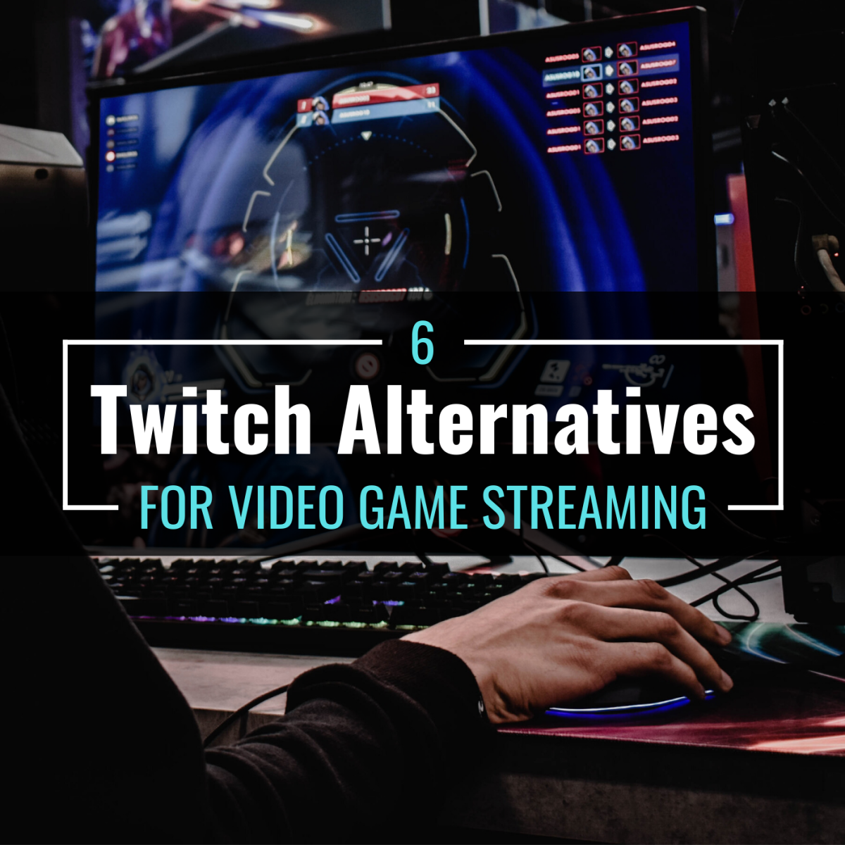 Twitch isn't the only player in the video game live-streaming industry. 