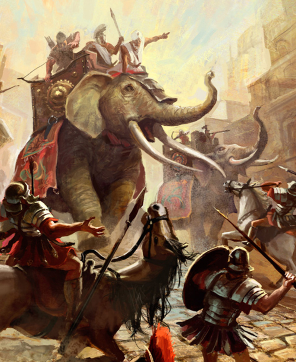hannibal-and-his-elephant-army