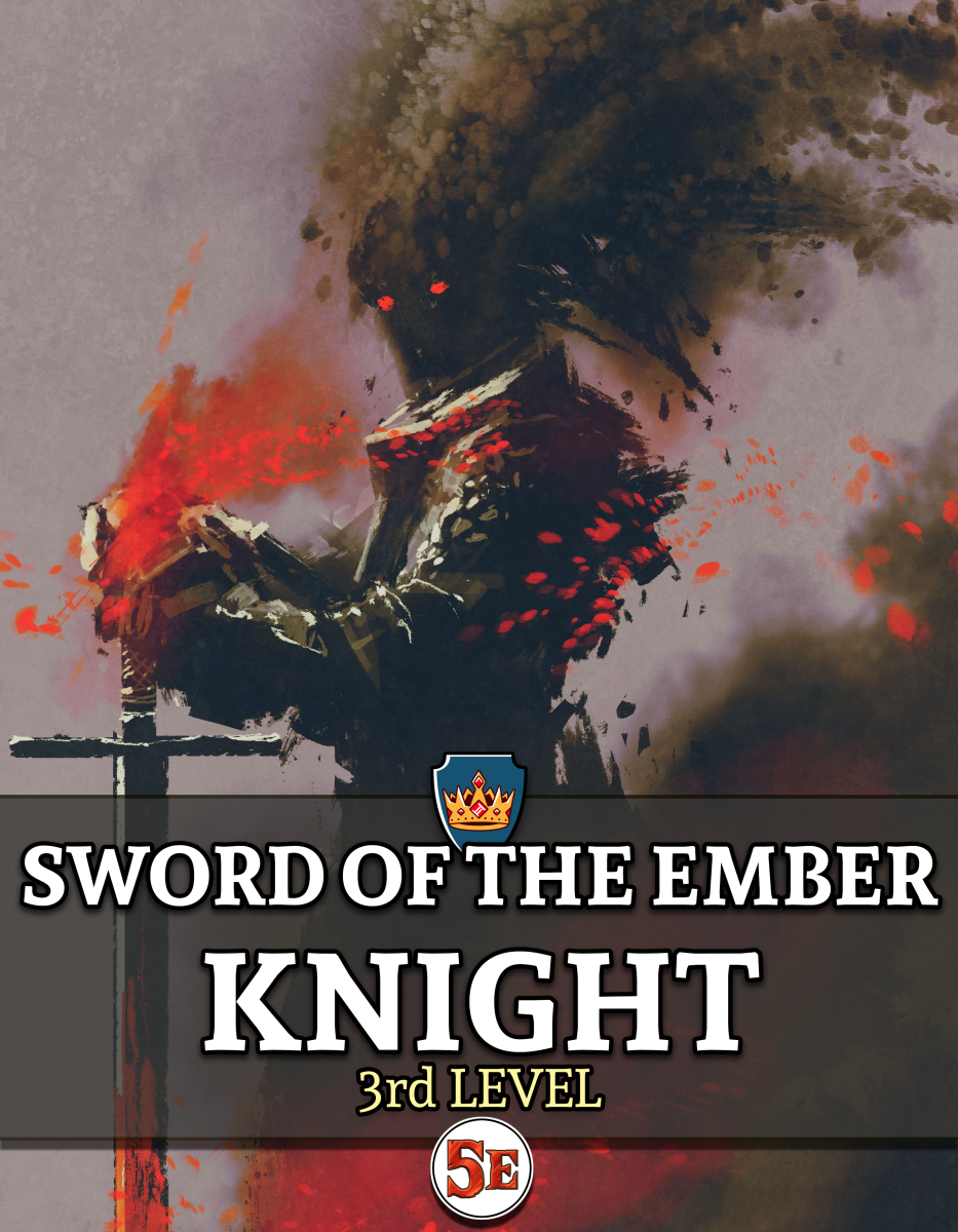 Cover art of "Sword of the Ember Knight."