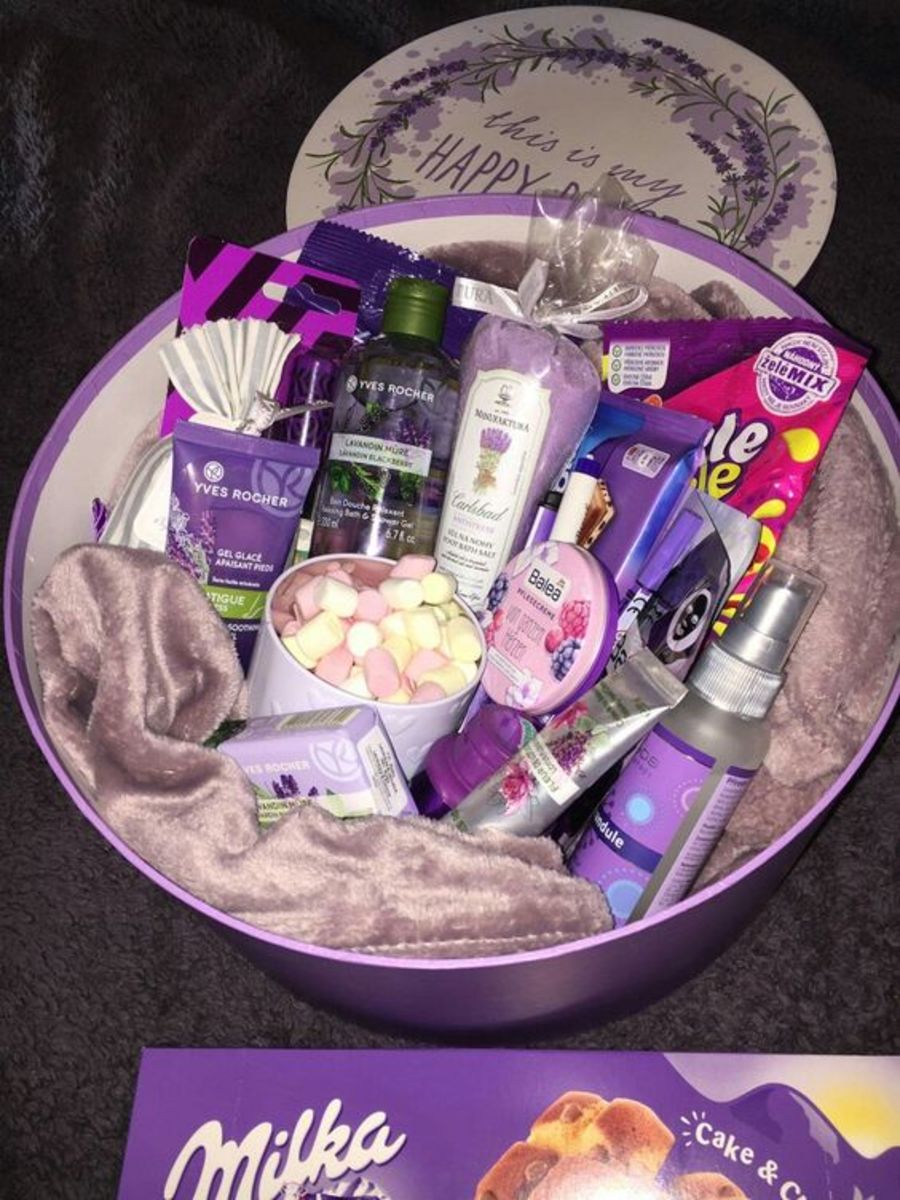 Purple-Themed Beauty Gift Box