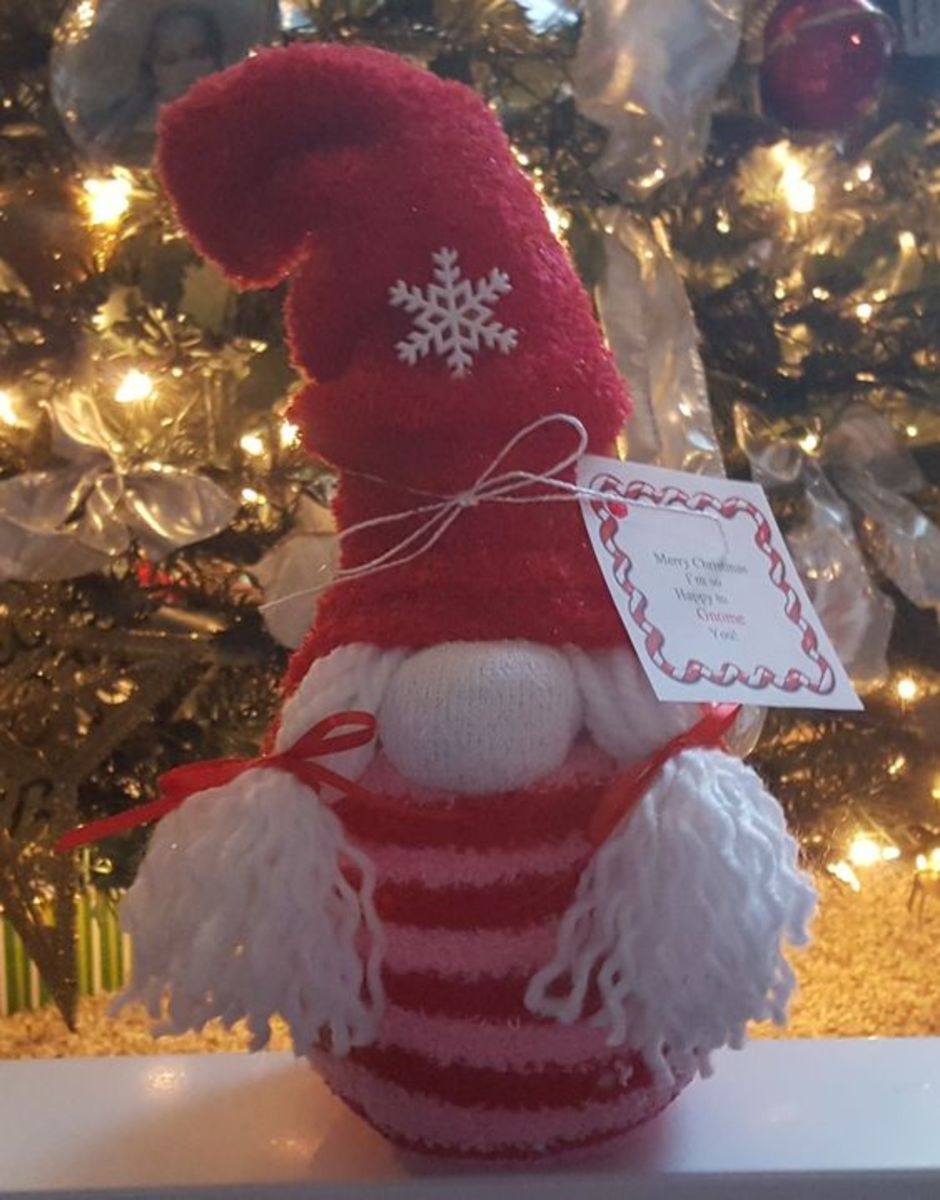 Sock Gnome Filled With Gifts