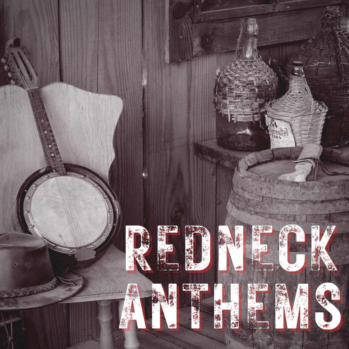 Proudly celebrate your redneck side with this Redneck Anthem playlist.  We've got a long list of country songs about rednecks and all the things they hold dear: honky tonks, trucks, working hard, drinkin', and tractors.