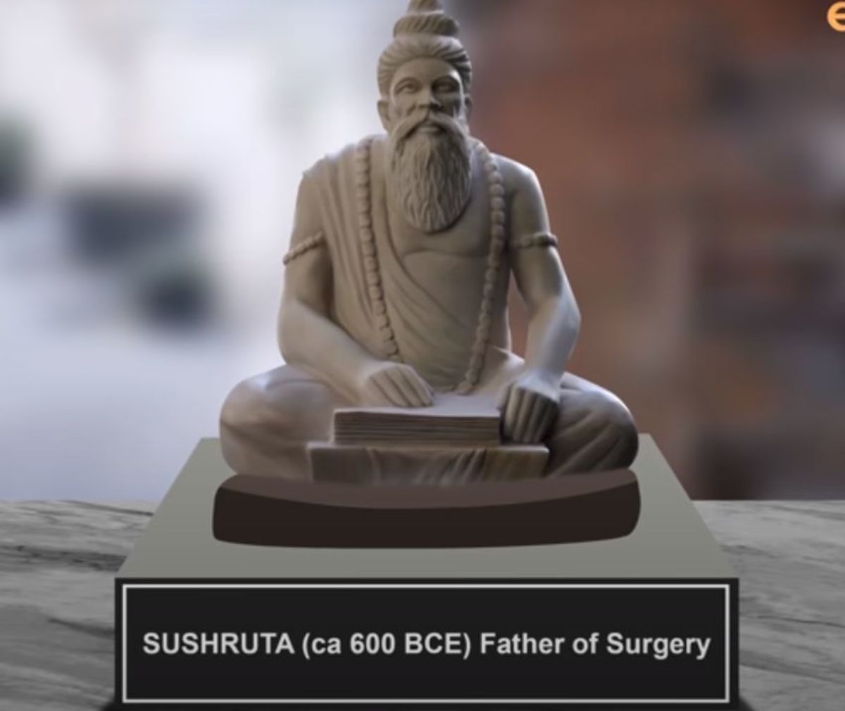 Statue of Sage Sushruta