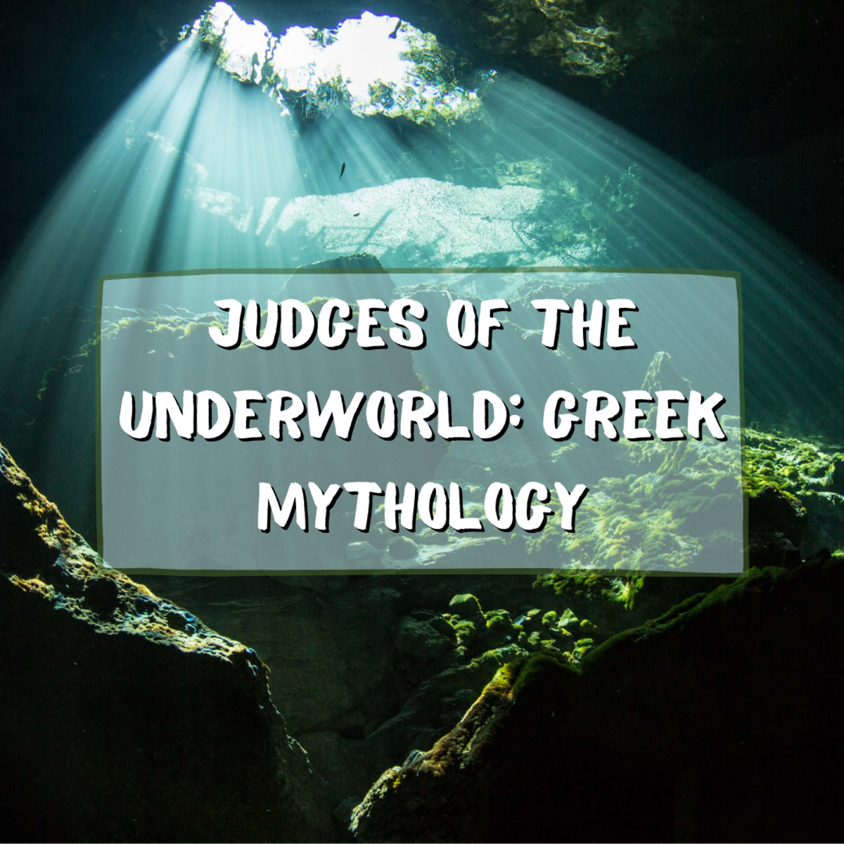 The Judges of the Underworld in Greek Mythology