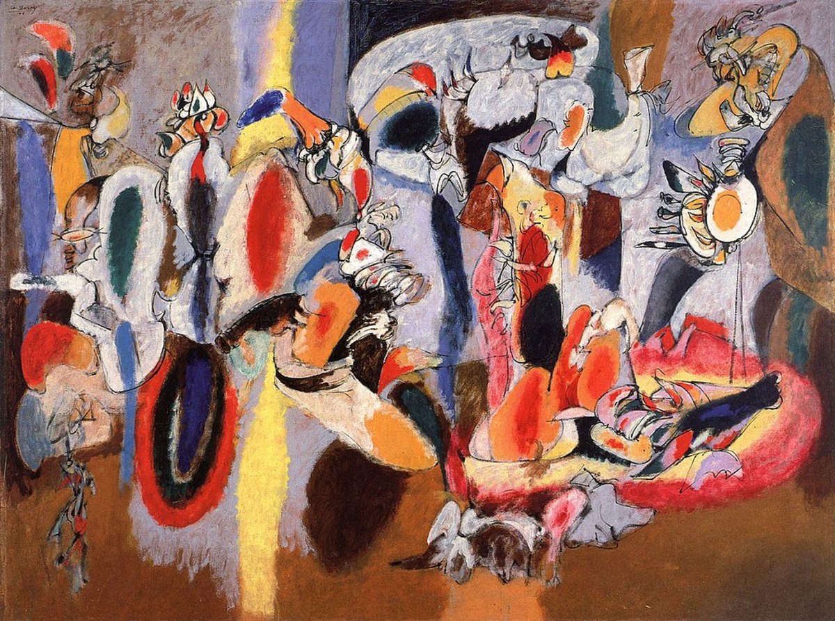 Liver is the Cock's Comb by Arshile Gorky