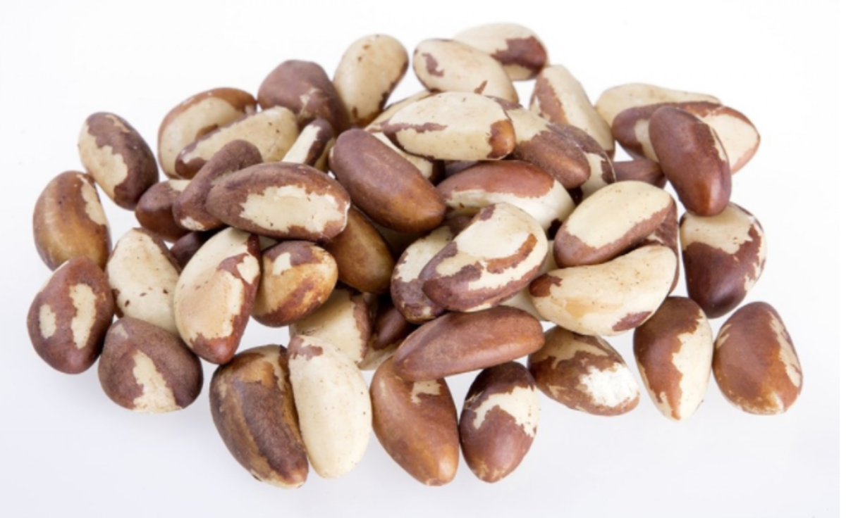Brazil nuts out of the shells