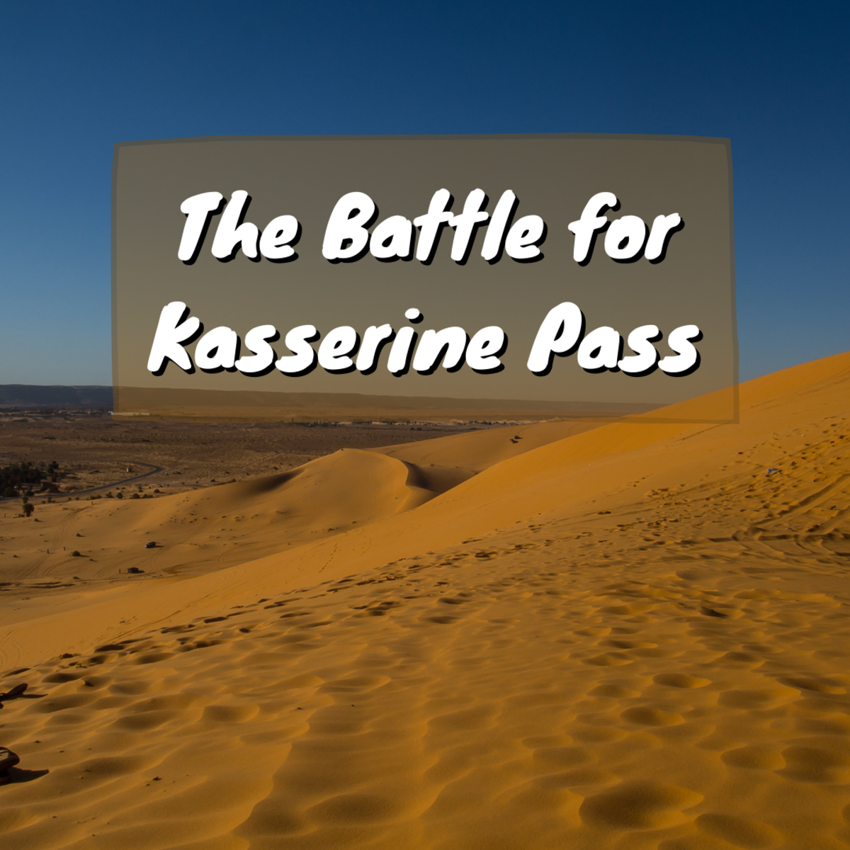 This article discusses German general Erwin Rommel's struggle to control North Africa in World War II, and the decisive Battle for Kasserine Pass fought in April 1943. This would be the United States' first major battlefield defeat during WWII.
