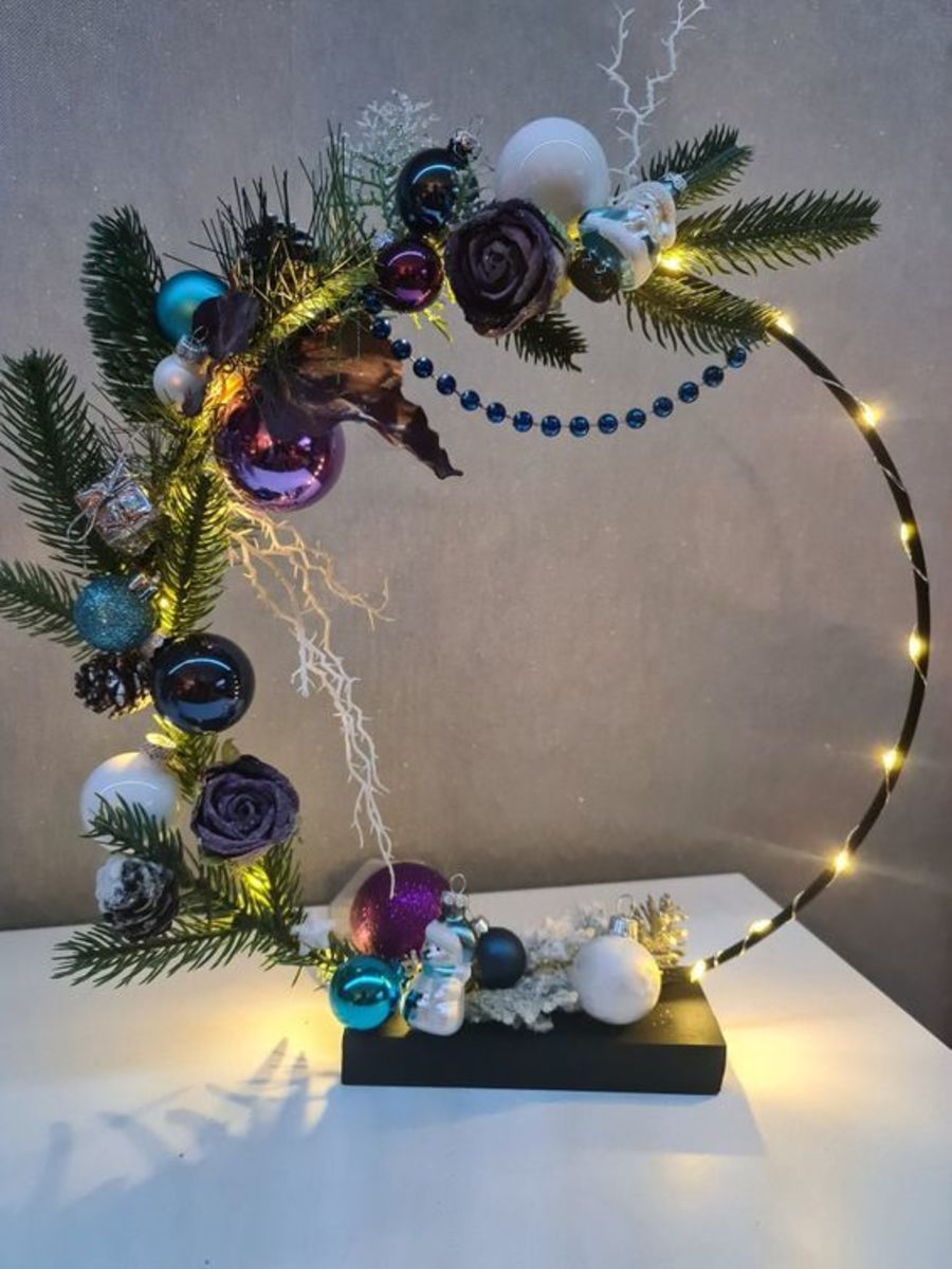 40 Christmas Hula Hoop Decoration Ideas (Dollar Store DIYs) - HubPages