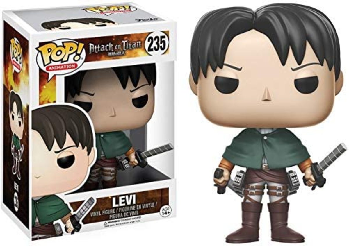 Attack On Titan characters are a popular figure with Funko Pop! Collectors