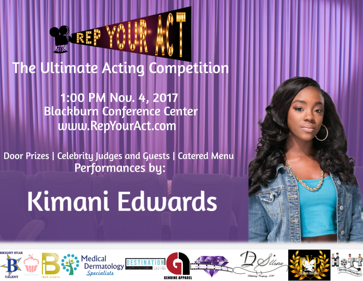 Kimani is equally as passionate about acting as she is about singing and has been doing stage plays and acting workshops and competitions to go along with having been featured in several theatrical and TV show releases, and commercials. 