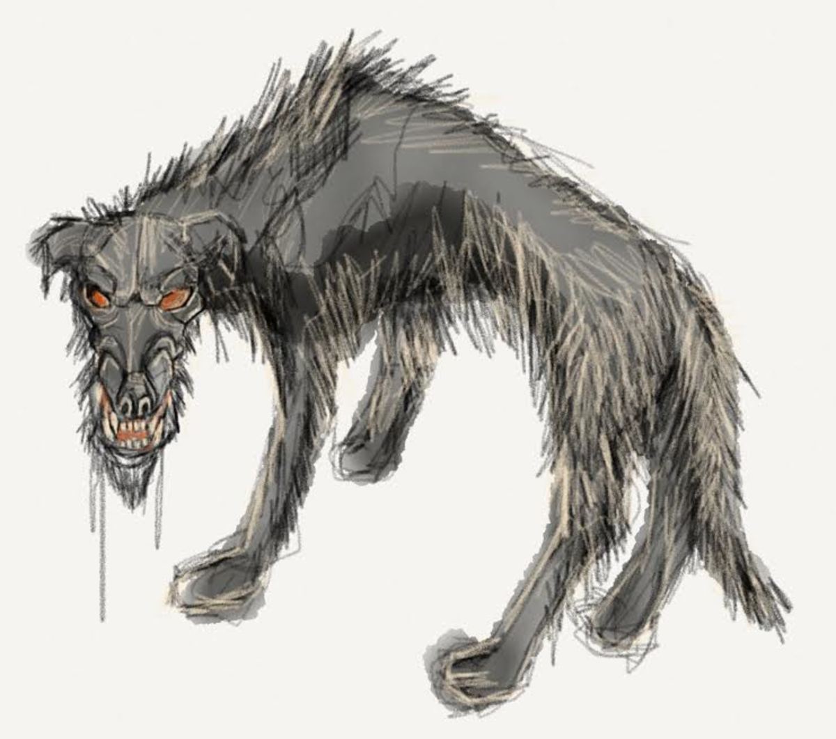 The Barghest is a bad omen that only comes out at night – one look might mean your impending death. It may also be a shapeshifter.