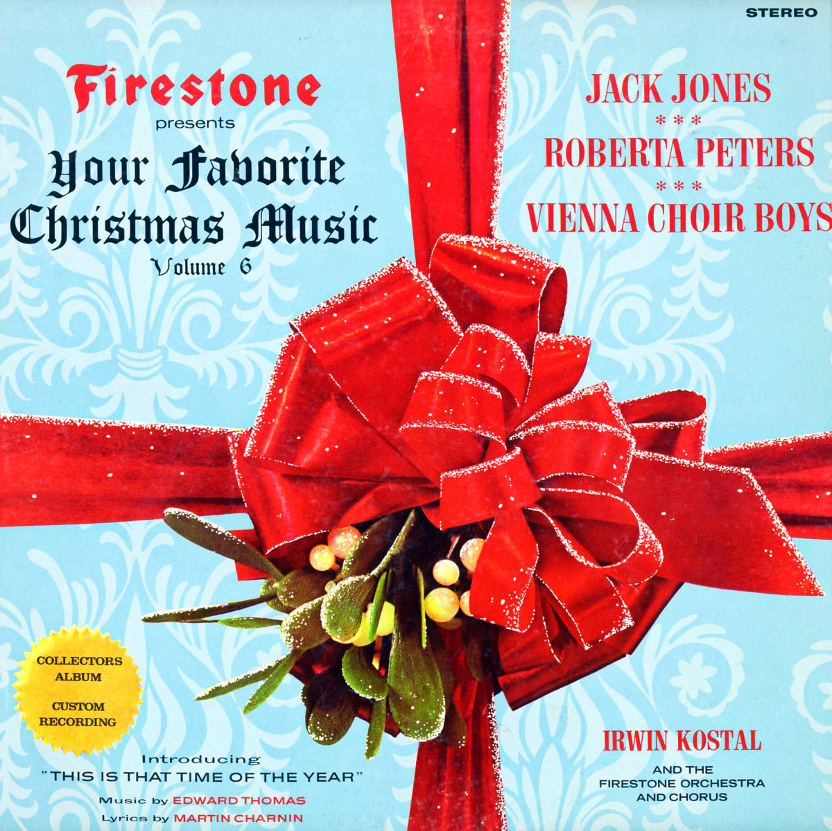 Firestone Presents Your Favorite Christmas Music LP, Volume 6 