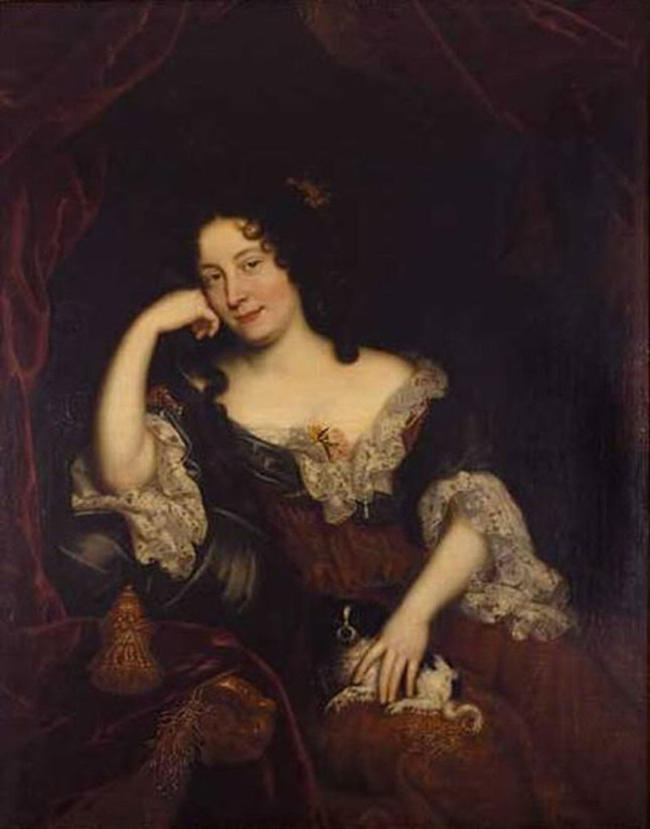 Madame de Maintenon. Secret wife of Louis XIV. 