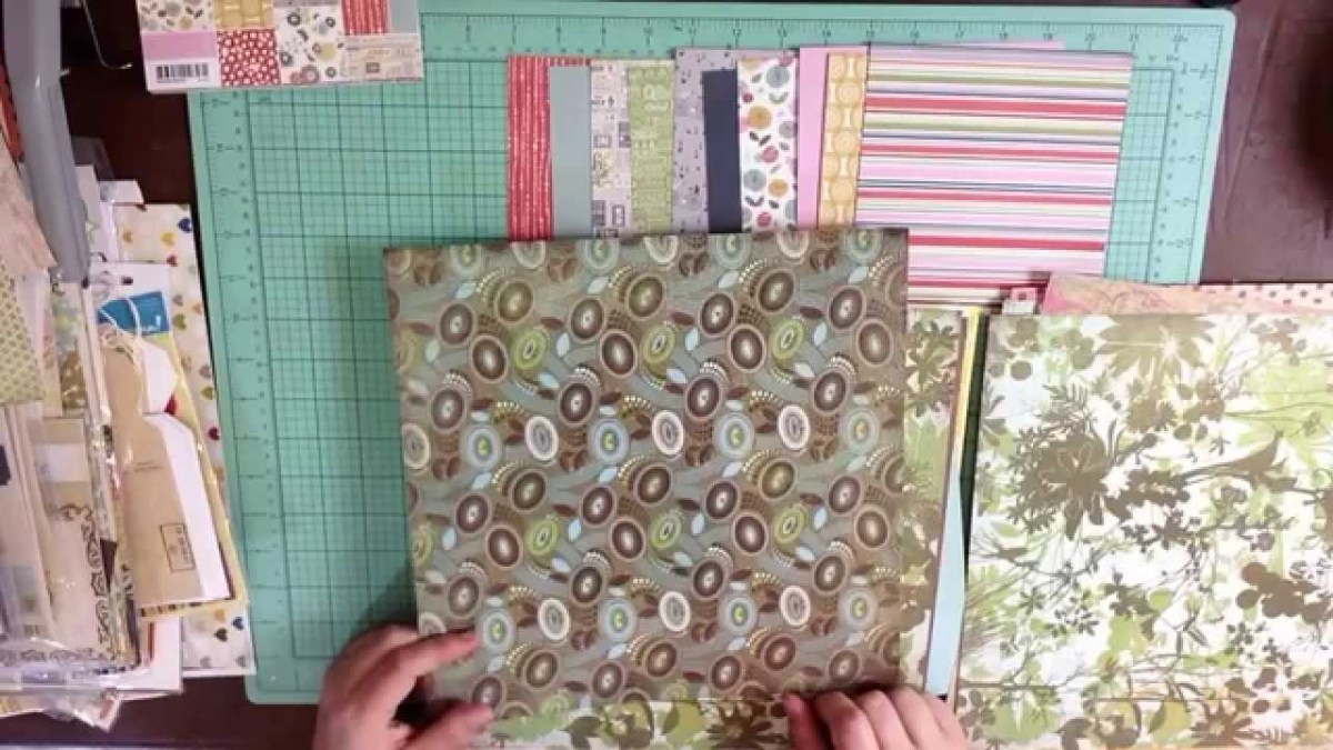 Creating your own scrapbook kit is a time and money-saving project 