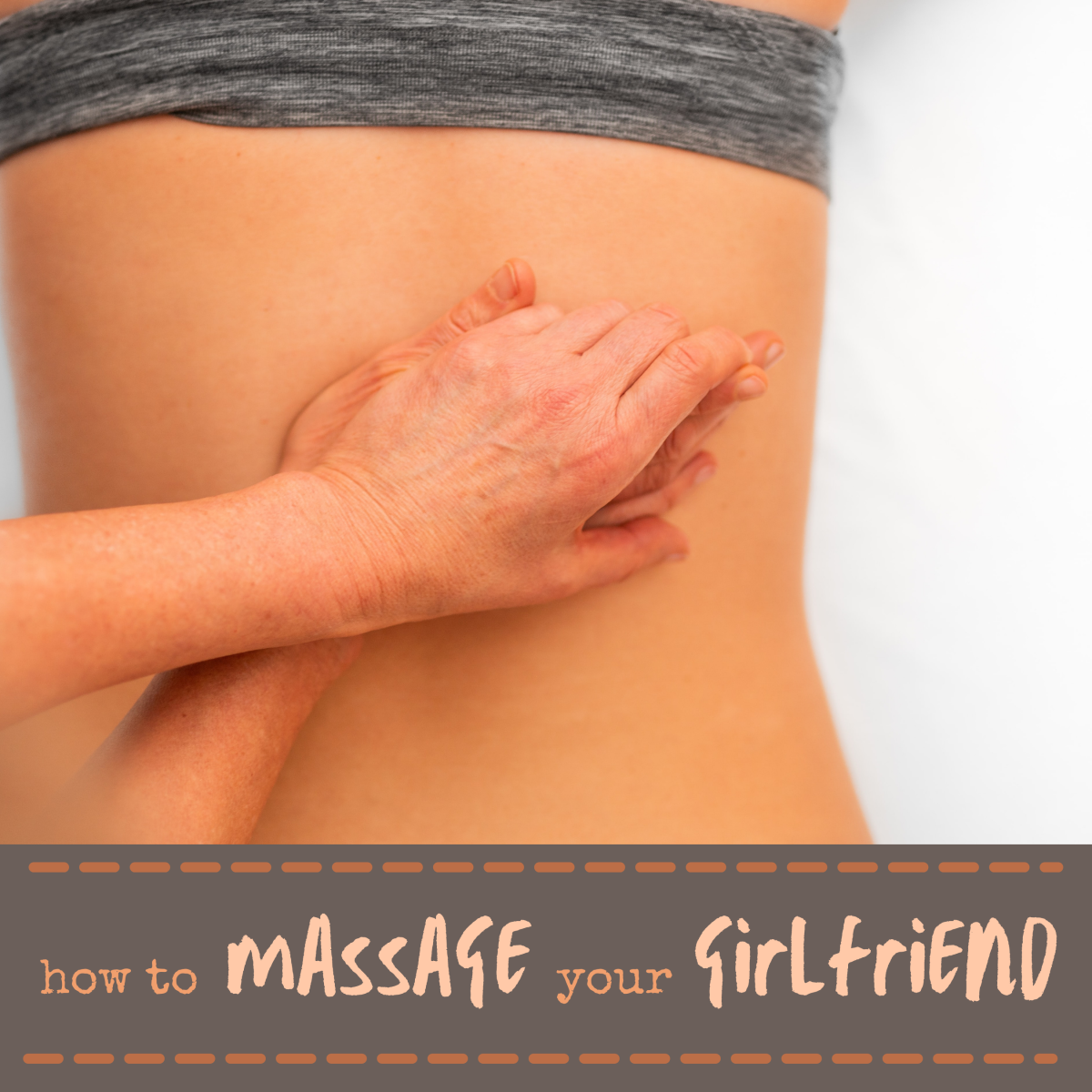 Find out how quick and easy it is to massage your girl and make her feel totally relaxed and de-stressed.