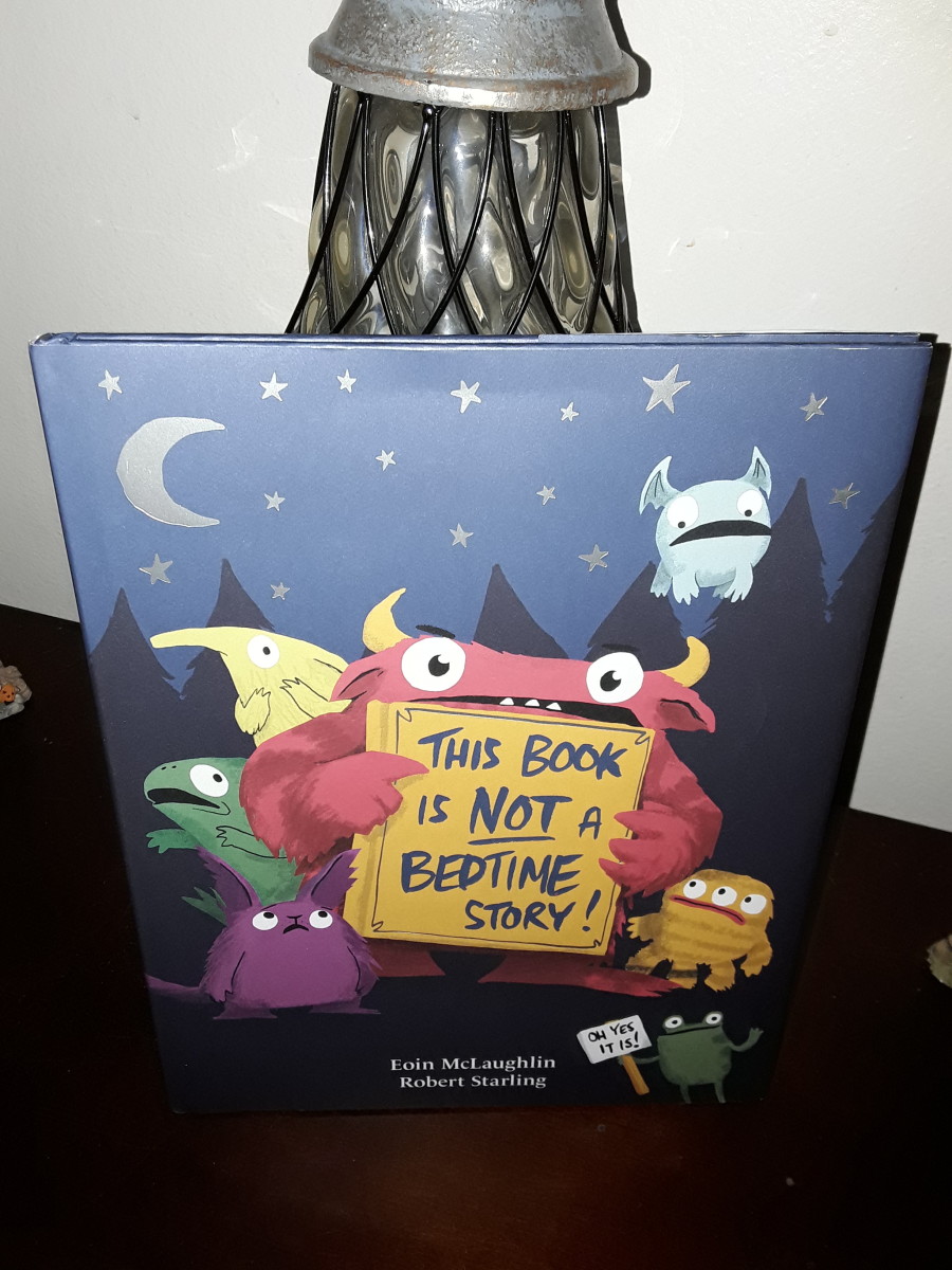 Bedtime Story With Humor and a Bit of Scariness in Picture Book That Young Readers Might Find to Be Super-Funny