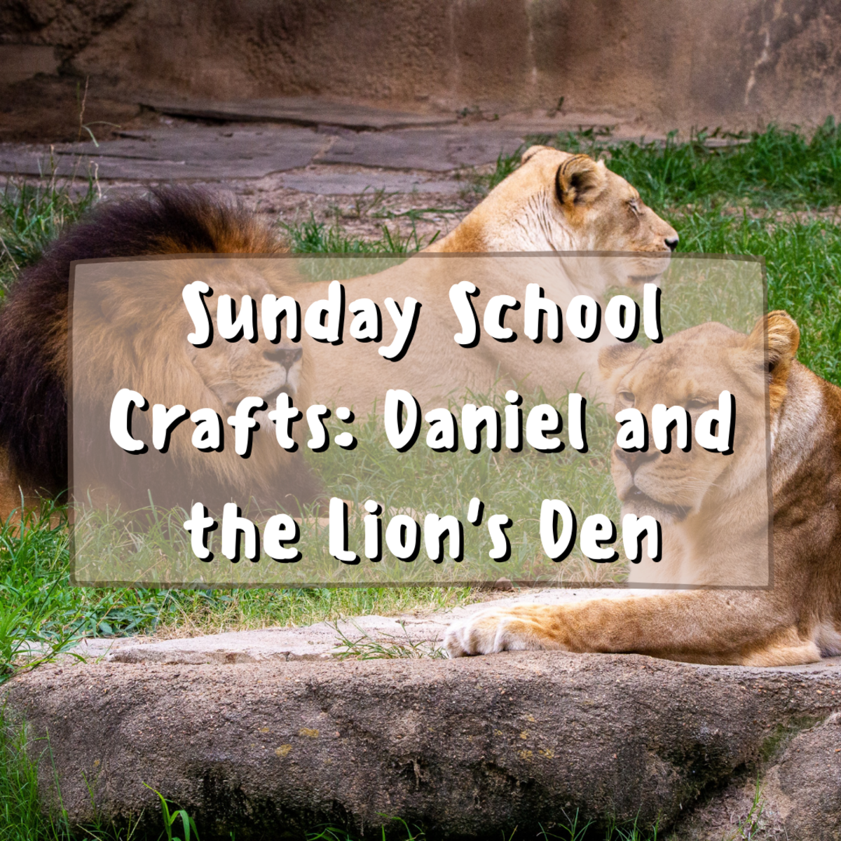 Daniel in the Lion's Den Kids Crafts