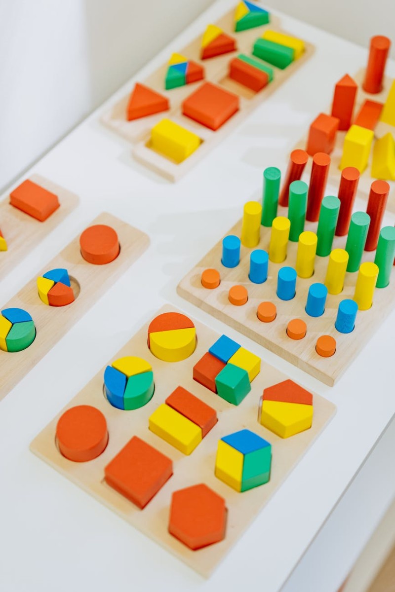 Lego - inspired expressions can bring gusts of color to an otherwise plain room