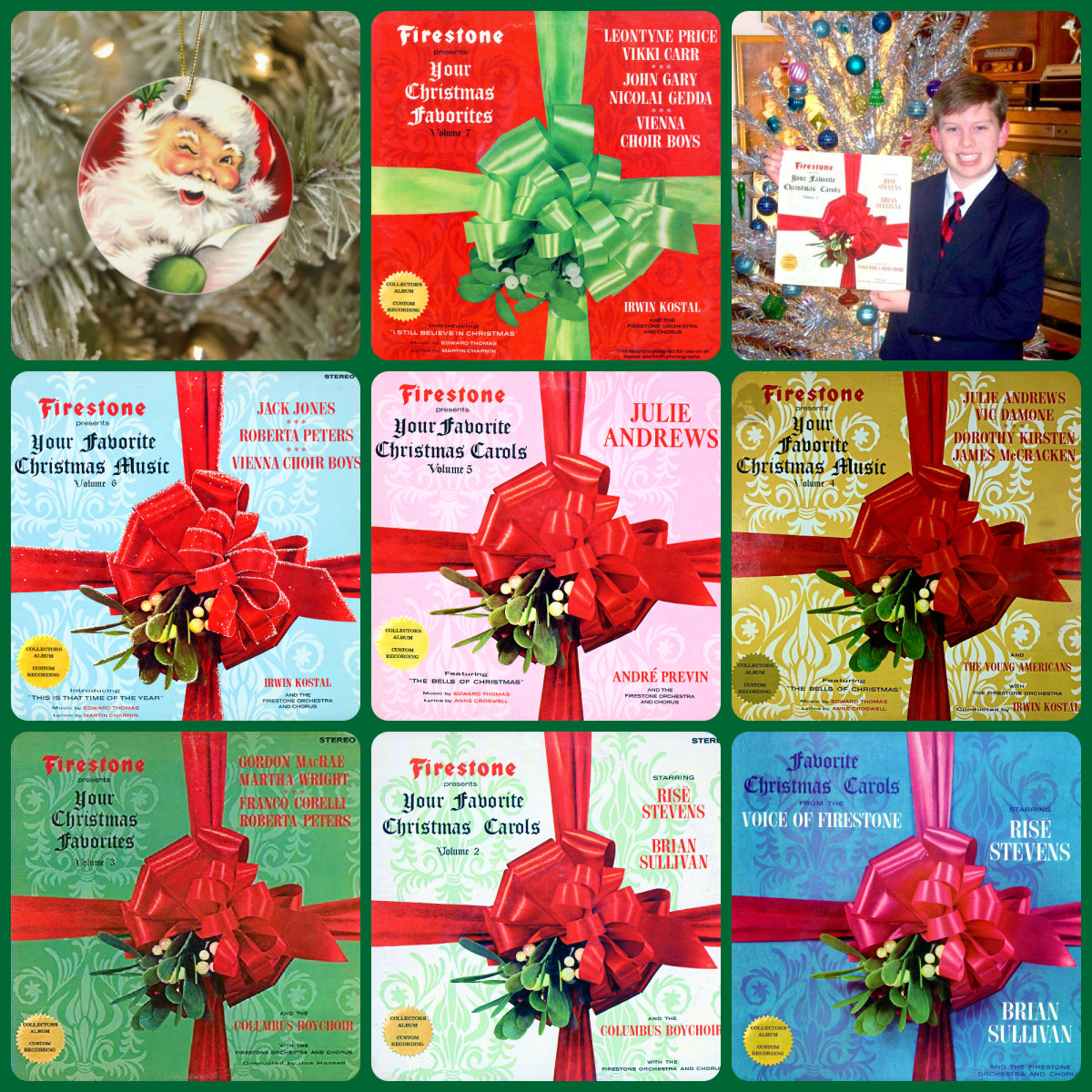 The Complete 1-7 Volume Set Vinyl LP Firestone Your Favorite Christmas Carols