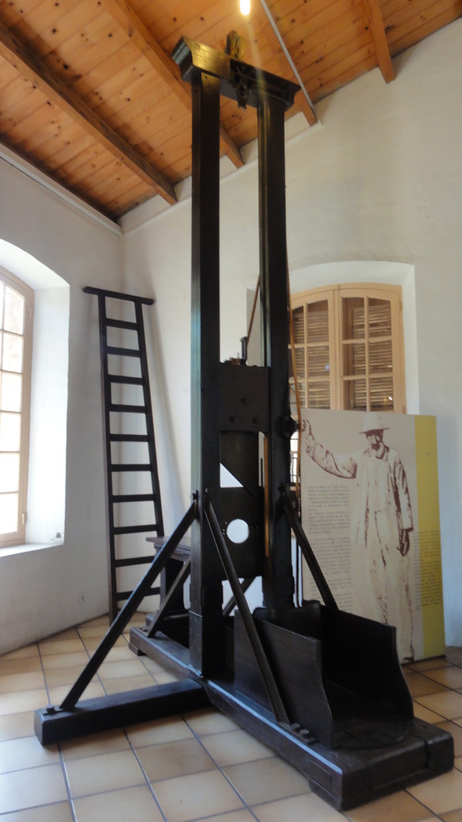 The Guillotine is the Famous Be-Heading Machine Invented in France