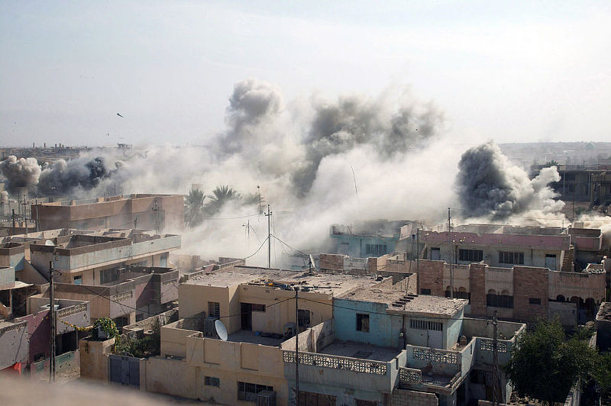 David Mitchell takes you through the mean streets of Fallujah like an embedded reporter.