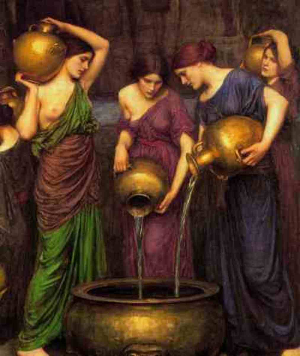 Women making potions in ancient Rome