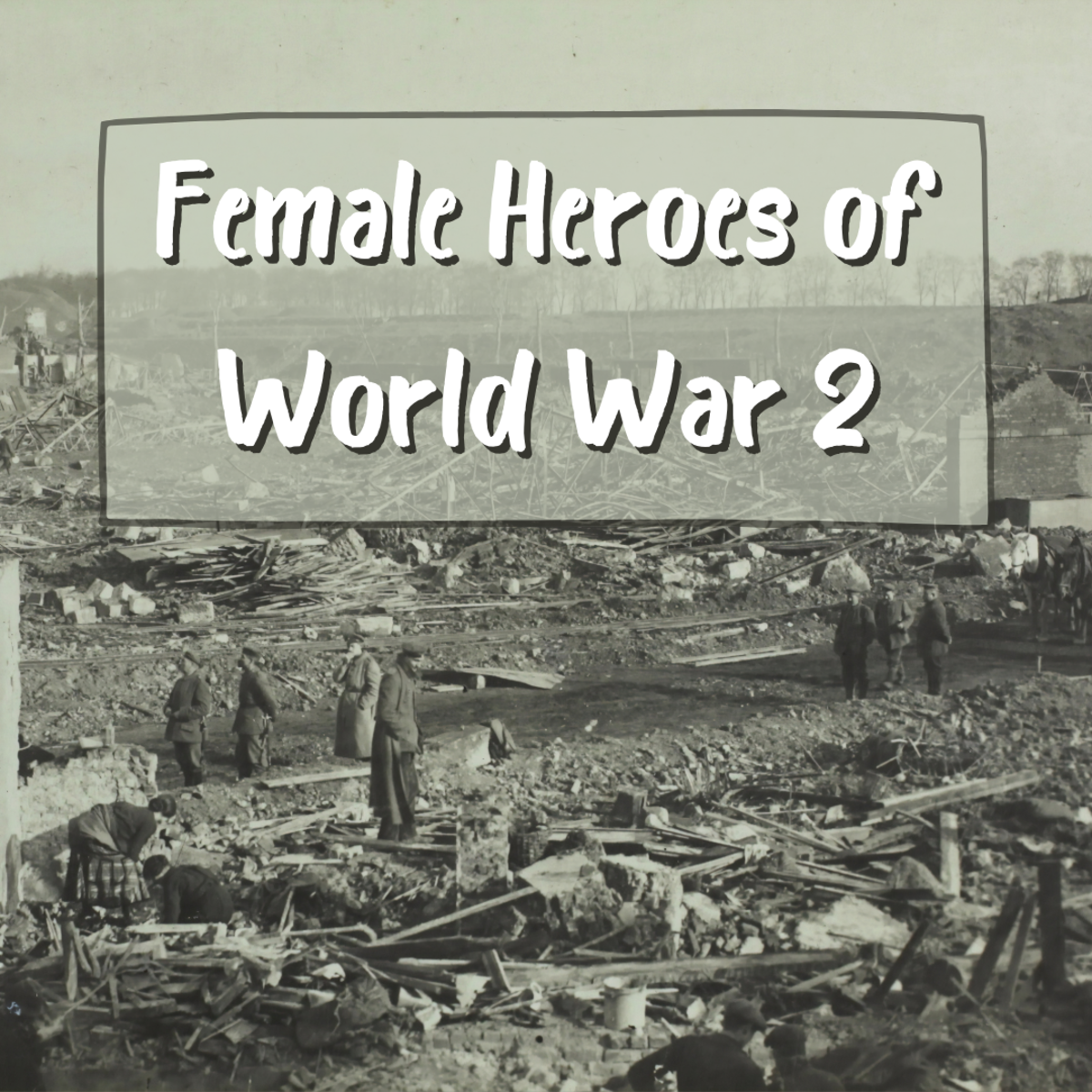 Learn about some of the most heroic women of the Second World War. These female heroes went above and beyond during WWII, risking life and limb to serve their countries and humanity.
