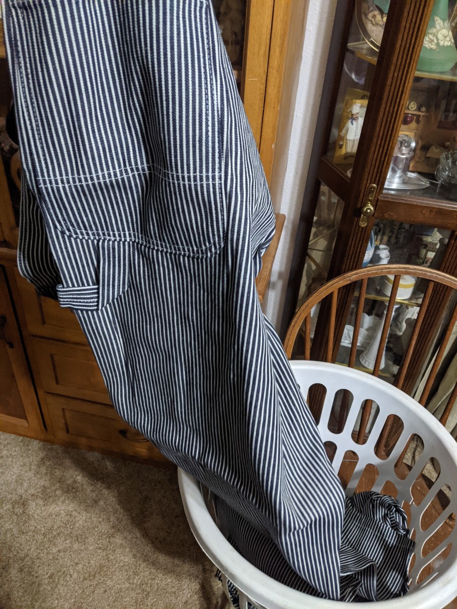 Dickies Heren Big-Tall Bib Overall, Hickory Streep, 46W/30L