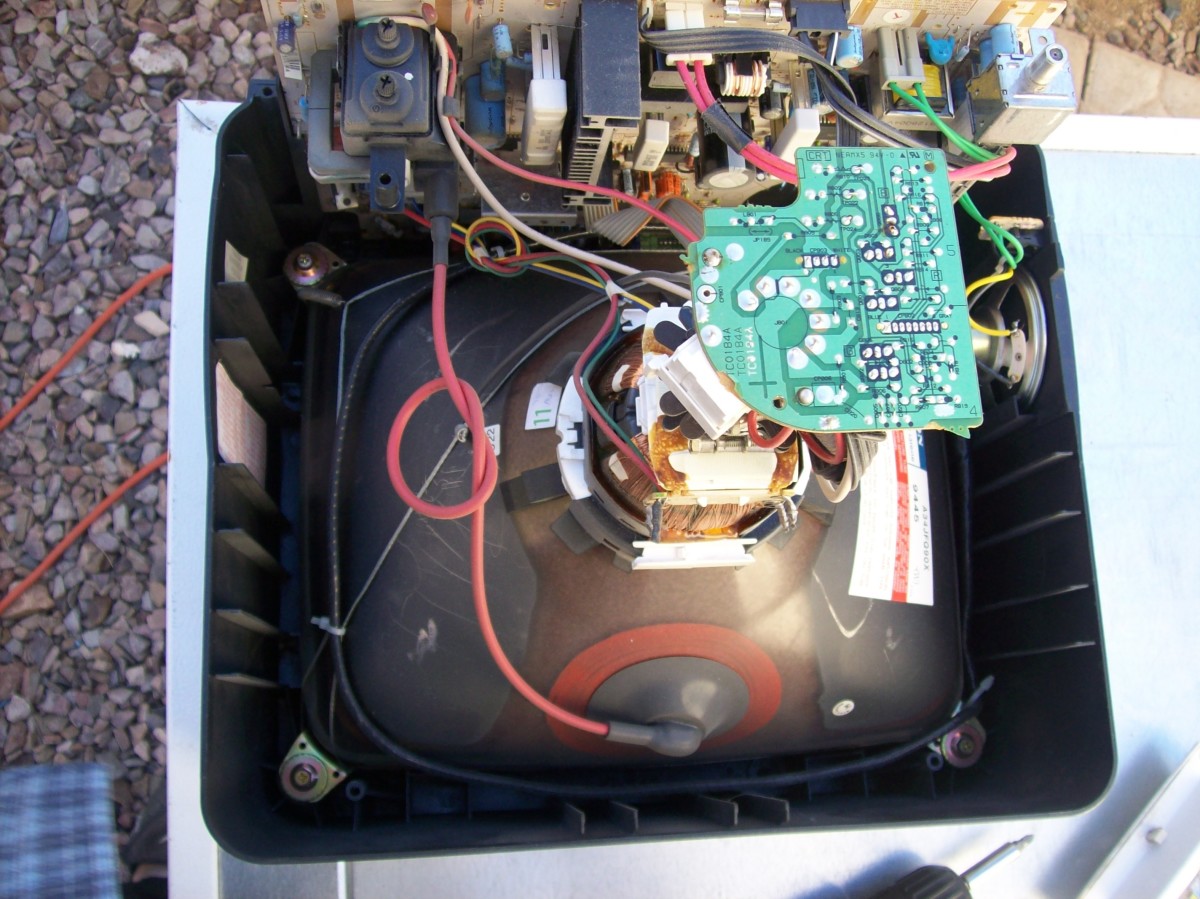  The innards revealed.