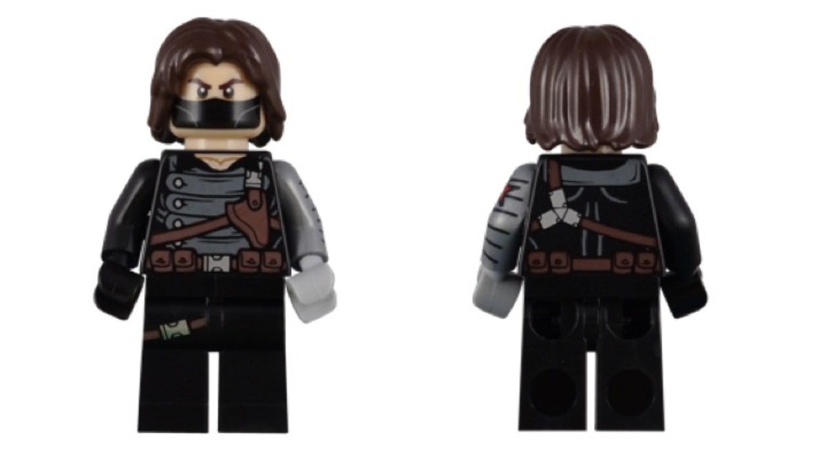 LEGO Marvel Super Heroes Winter Soldier Polybag 5002943 Minifigure
